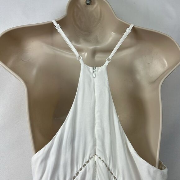 Lulus Easy Honey Ivory Slip Dress EUC size Medium - Picture 11 of 16